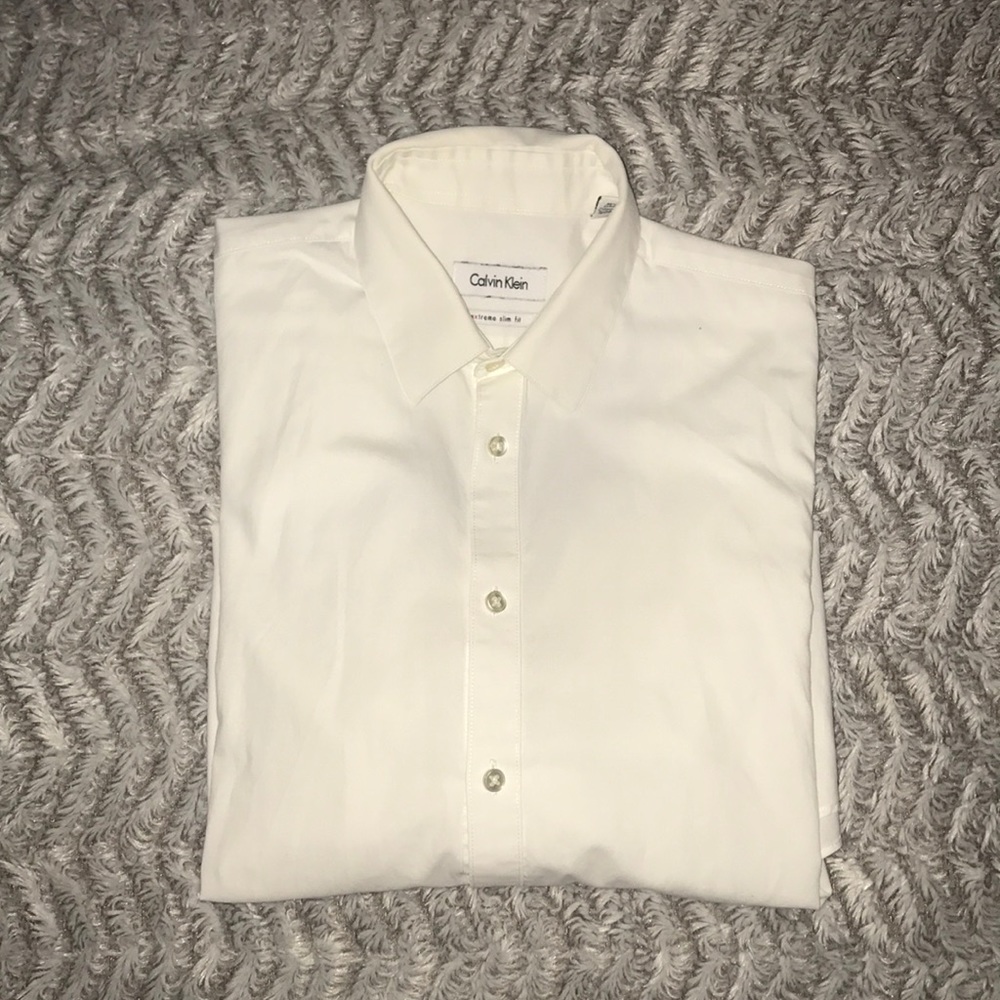 Calvin Klein White Dress Shirt